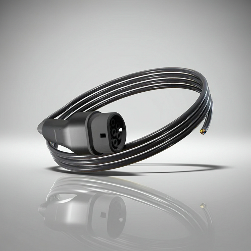 Type 2 Tethered EV Charging Cable