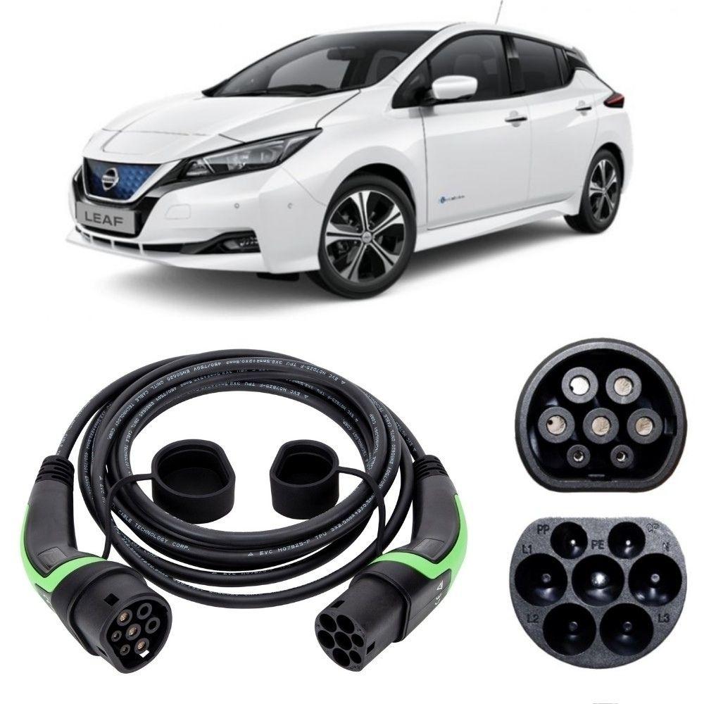Nissan Leaf Charging Cable, Type 2 to Type 2 Charging Cable